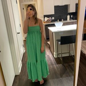 Zara Textured Maxi Dress